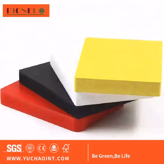 Amostras Grátis Fábrica Chinesa de Alta Qualidade Densidade Diferente Branco 10mm PVC Foam 10mm PVC Foam Board 1220*2440